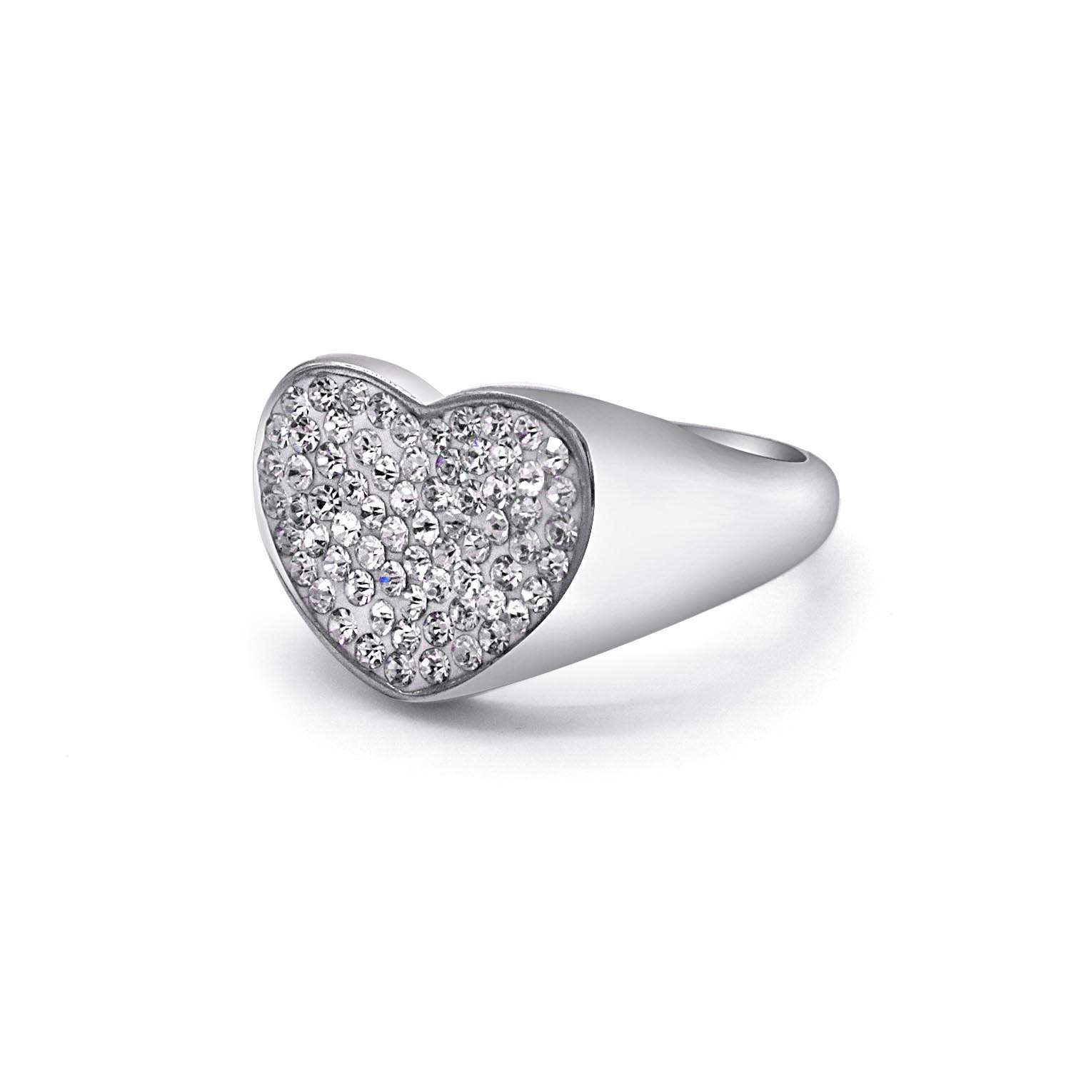 pinky-ring-chevalier-sparkling-heart-shape-silver-colour