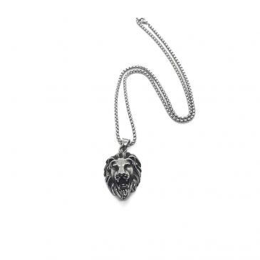 lion-head-pendant-biker-chain