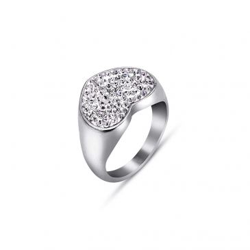pinky-ring-chevalier-sparkling-heart-shape-silver-colour