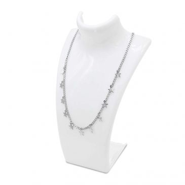 necklace-star-pendant-choker-silver-curb-chain