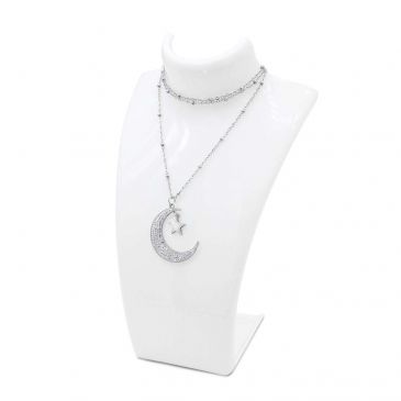 half-moon-star-pendant-silver-long-chain-necklace