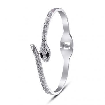 silver-snake-sparkling-bangle-bracelet