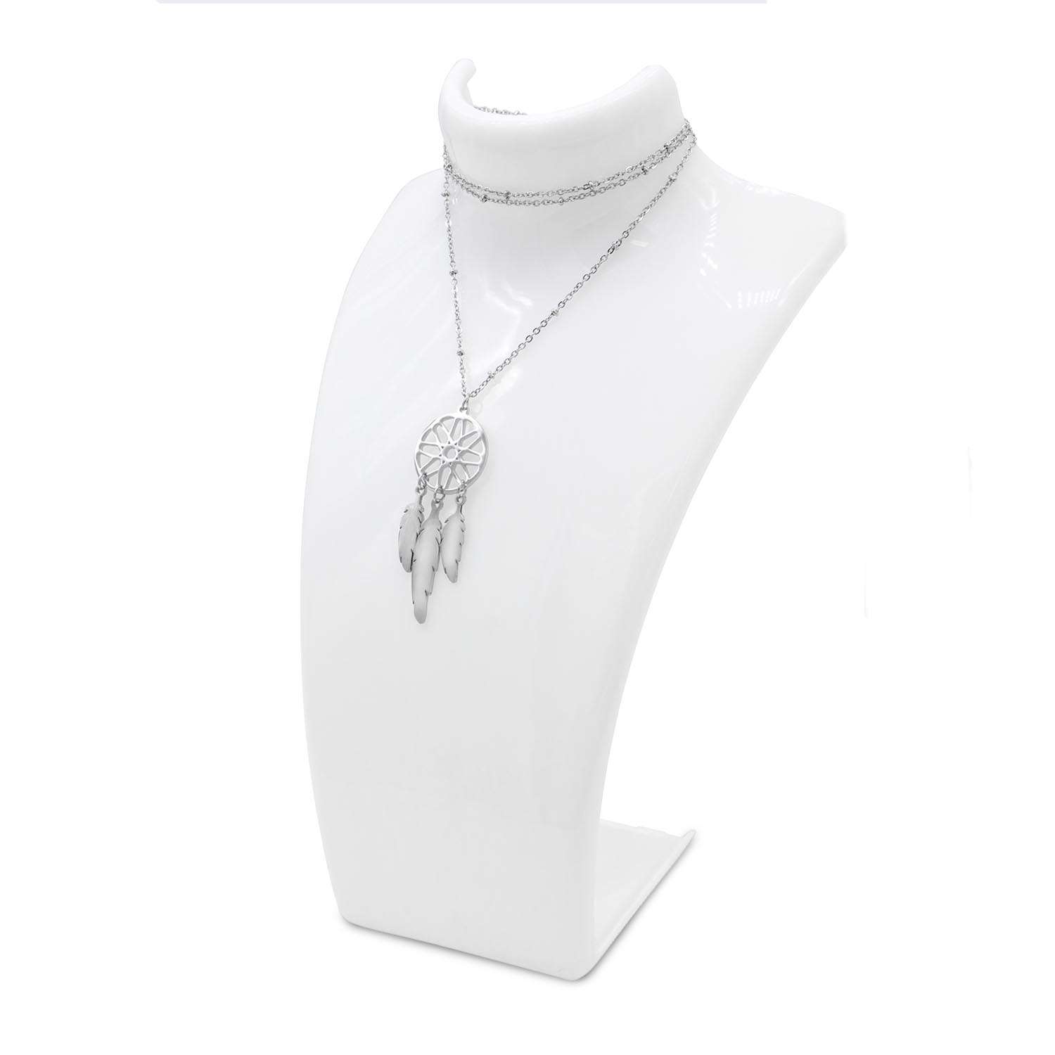 Dream Catcher Pendant Long Necklace Best Blessing